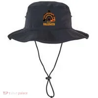 Happy Halloween Orange Patterned Rainbow Bucket Hat thumb 0