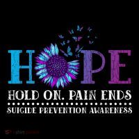 Hope Hold On Pain Ends Suicide Prevention Awareness Graphic Cool Gift Coffee Mug thumb 5
