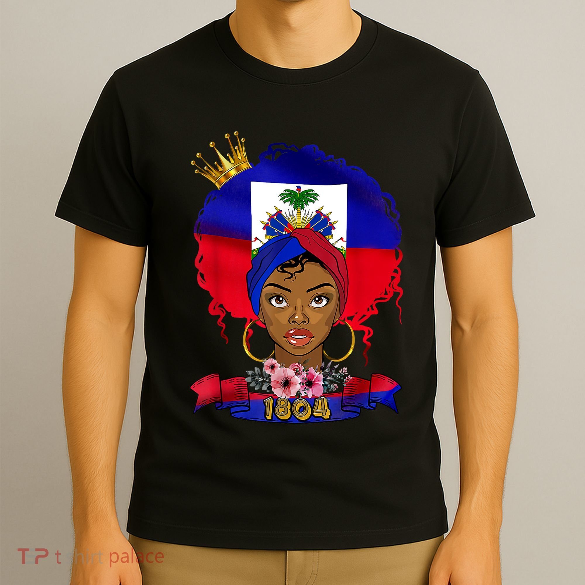 Haitian Haiti Patriotism Roots Heritage T-Shirt