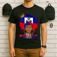 Haitian Haiti Patriotism Roots Heritage T-Shirt thumb 6
