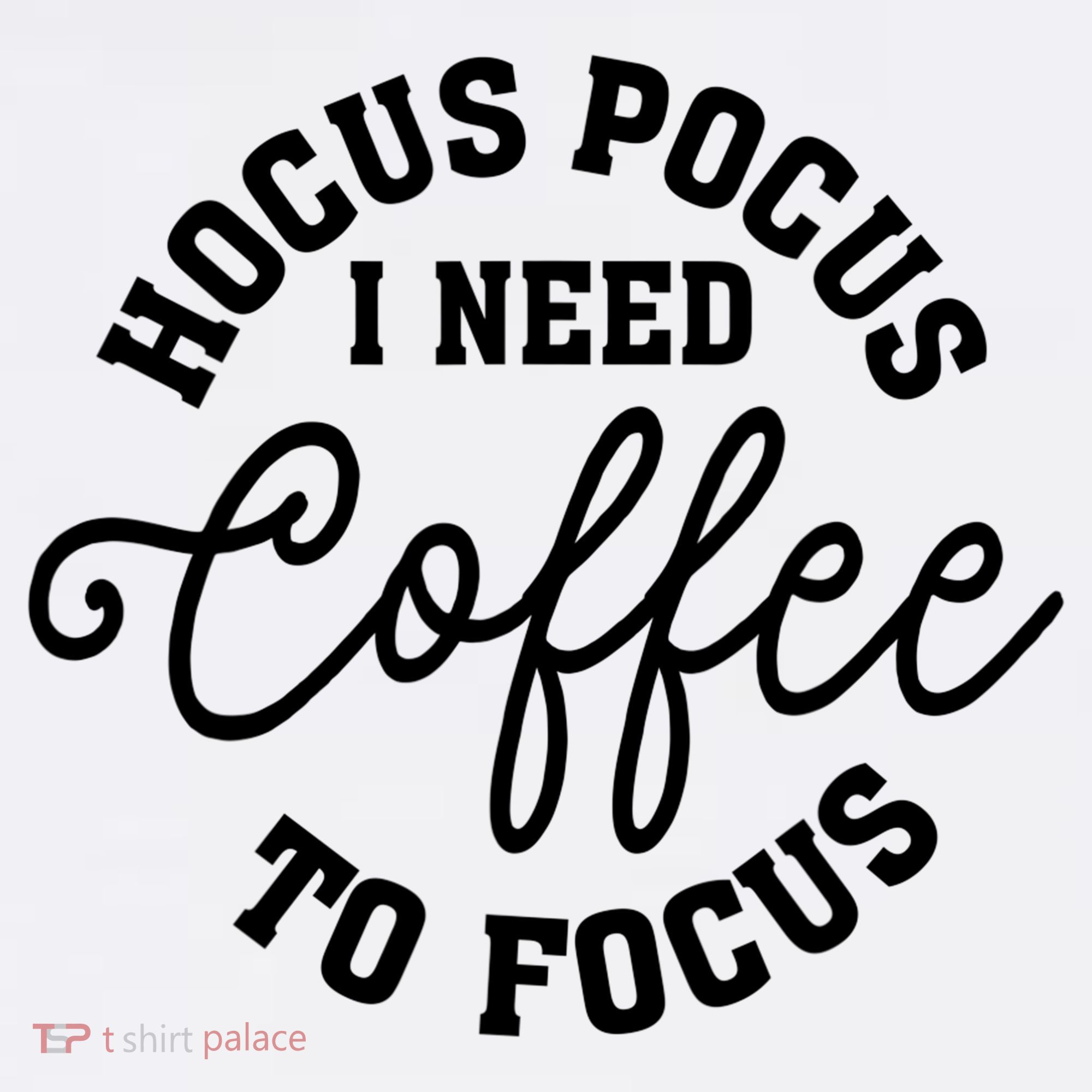 Halloween Hocus Pocus I Need Coffee To Focus Sweatshirt