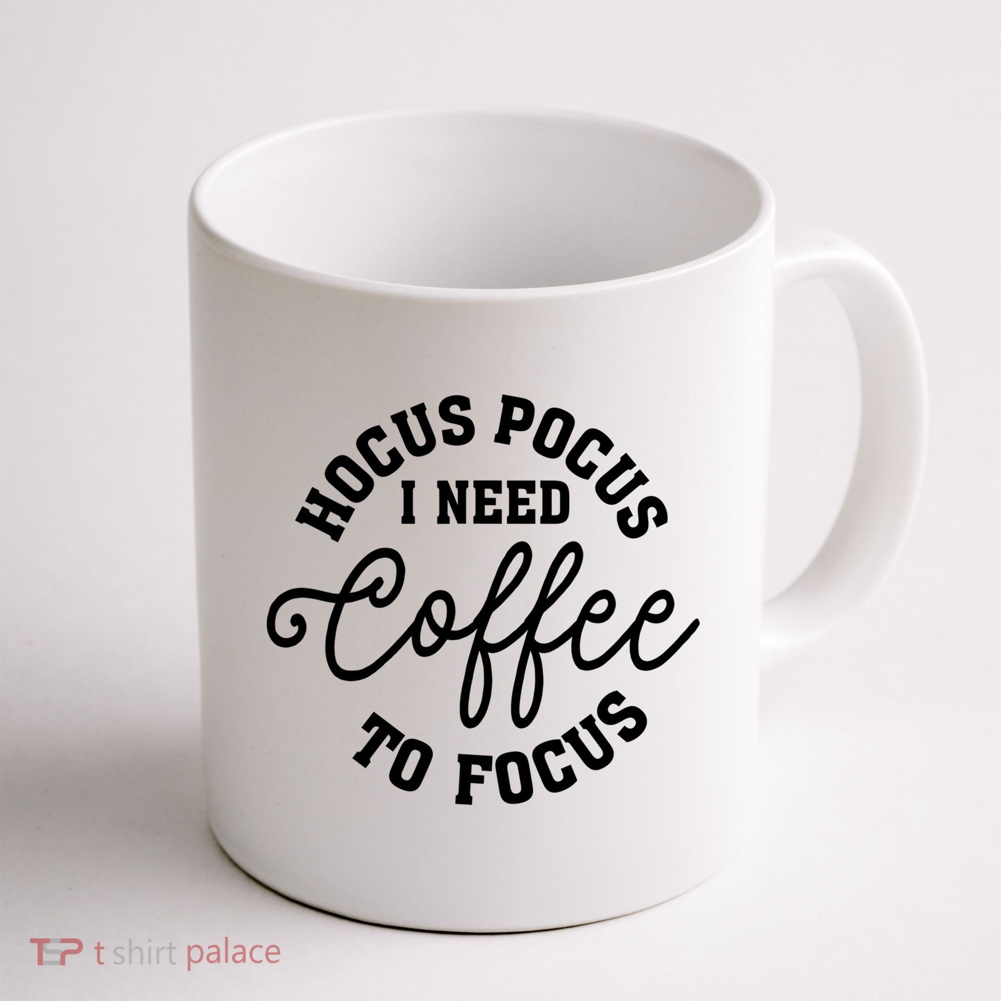 Halloween Hocus Pocus I Need Coffee To Focus Coffee Mug