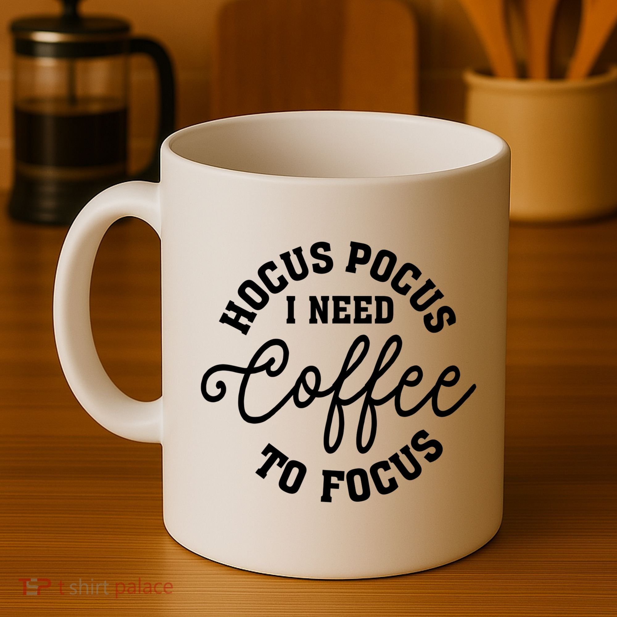 Halloween Hocus Pocus I Need Coffee To Focus Coffee Mug