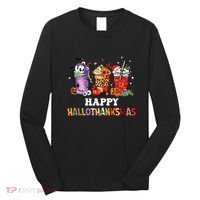 Happy Hallothanksmas Pumpkin Spice Cups Long Sleeve Shirt thumb 0