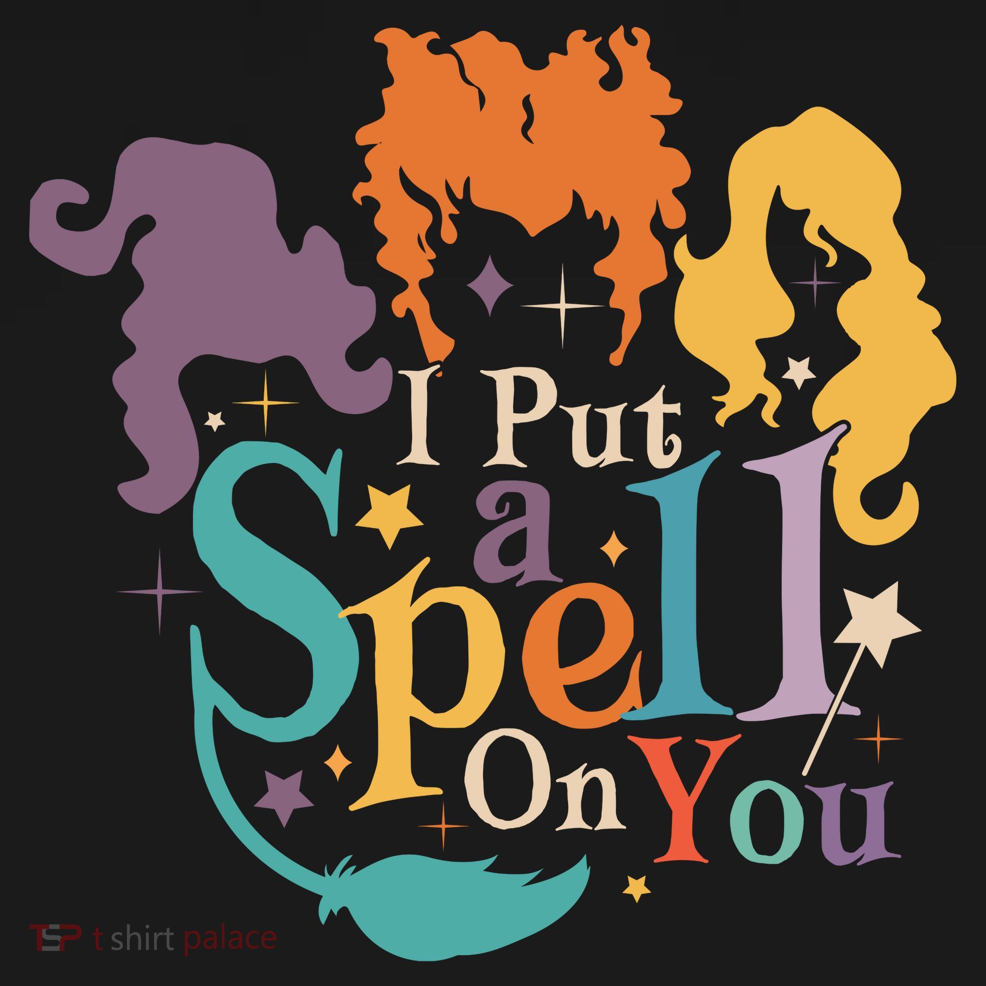 Halloween Hocus Pocus I Put A Spell On You Sanderson Sisters Women's Tank Top