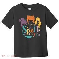 Halloween Hocus Pocus I Put A Spell On You Sanderson Sisters Toddler T-Shirt thumb 0