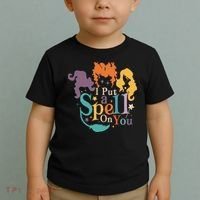 Halloween Hocus Pocus I Put A Spell On You Sanderson Sisters Toddler T-Shirt thumb 2