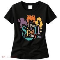Halloween Hocus Pocus I Put A Spell On You Sanderson Sisters Women's T-Shirt thumb 0