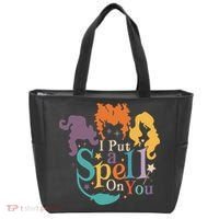 Halloween Hocus Pocus I Put A Spell On You Sanderson Sisters Tote Bag thumb 0