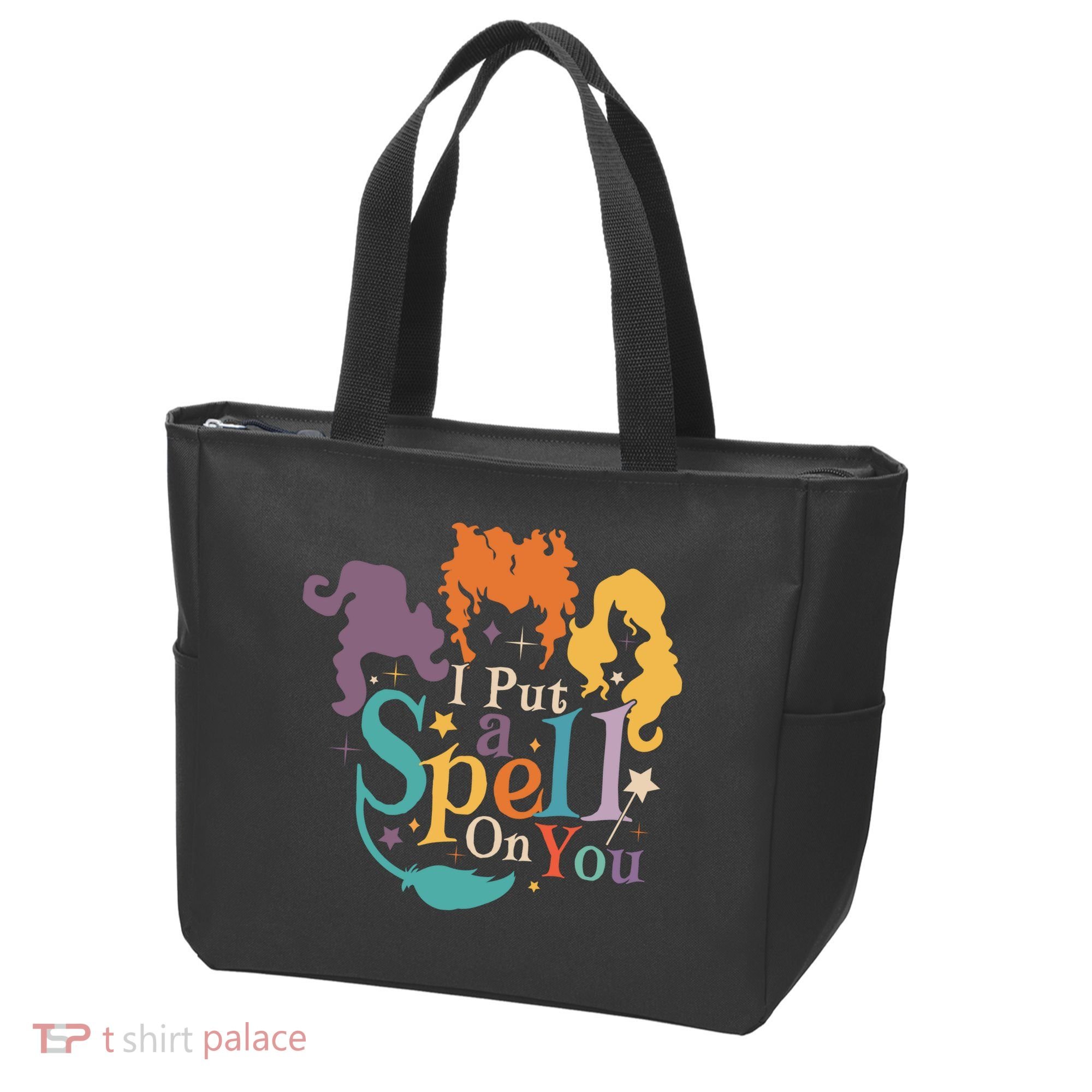 Halloween Hocus Pocus I Put A Spell On You Sanderson Sisters Tote Bag