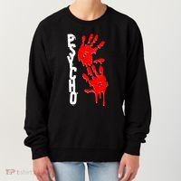 Halloween Horror Psycho Hand Prints Women's Sweatshirt thumb 0