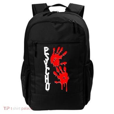 Halloween Horror Psycho Hand Prints Backpack