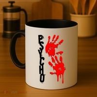 Halloween Horror Psycho Hand Prints Coffee Mug thumb 4