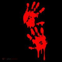Halloween Horror Psycho Hand Prints Coffee Mug thumb 5