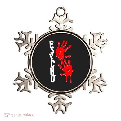 Halloween Horror Psycho Hand Prints Ornament