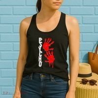 Halloween Horror Psycho Hand Prints Women's Tank Top thumb 2