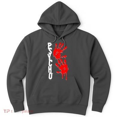 Halloween Horror Psycho Hand Prints Hoodie