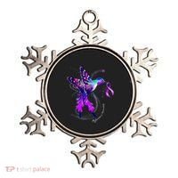 Hummingbird Holding Purple Ribbon AlzheimerS Ornament thumb 0