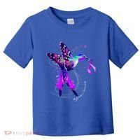 Hummingbird Holding Purple Ribbon AlzheimerS Toddler T-Shirt thumb 0