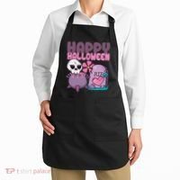 Happy Halloween Pink Cute Apron thumb 2
