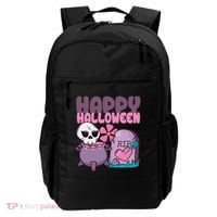 Happy Halloween Pink Cute Backpack thumb 0