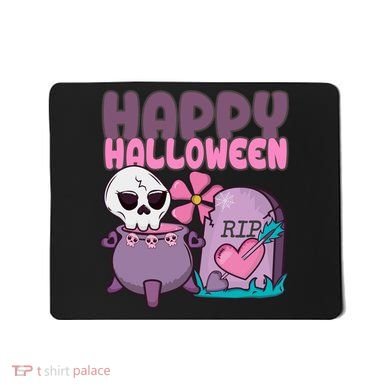 Happy Halloween Pink Cute Mousepad