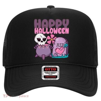 Happy Halloween Pink Cute Hat