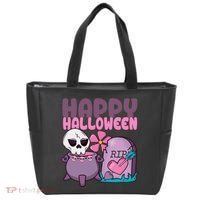 Happy Halloween Pink Cute Tote Bag thumb 0