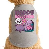 Happy Halloween Pink Cute Doggie Tank thumb 0