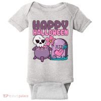 Happy Halloween Pink Cute Baby Bodysuit thumb 0