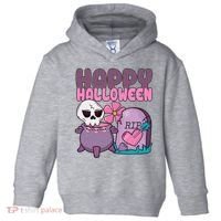 Happy Halloween Pink Cute Toddler Hoodie thumb 0