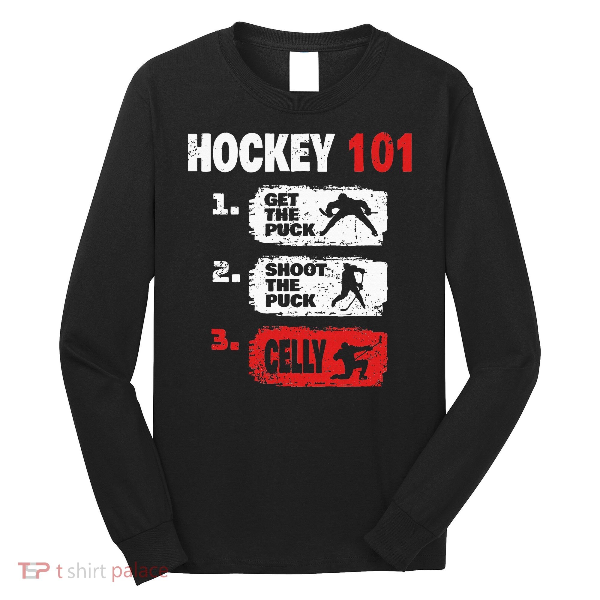 Hockey Hockey Player Funny Hockey Long Sleeve Shirt
