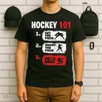 Hockey Hockey Player Funny Hockey T-Shirt thumb 6