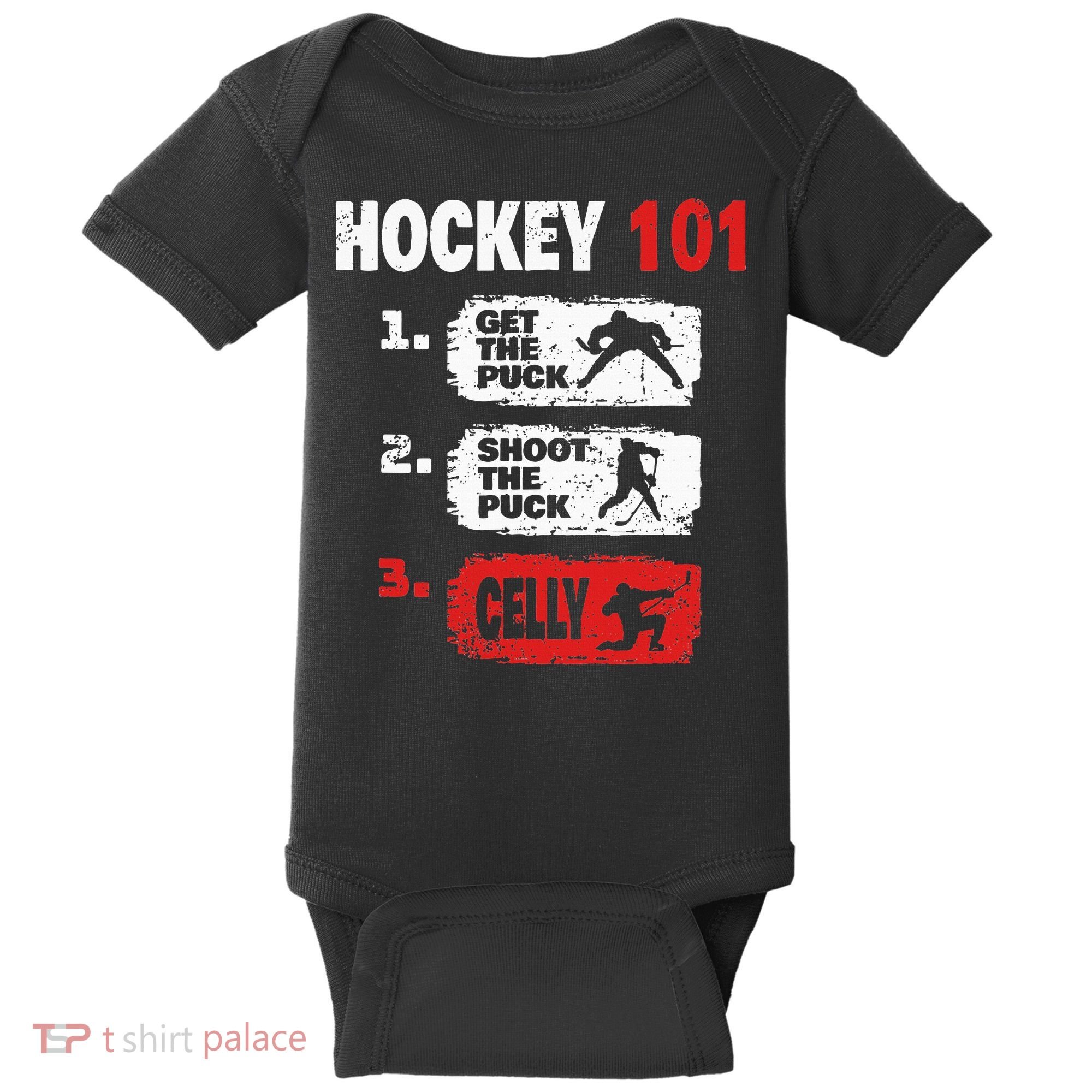 Hockey Hockey Player Funny Hockey Baby Bodysuit
