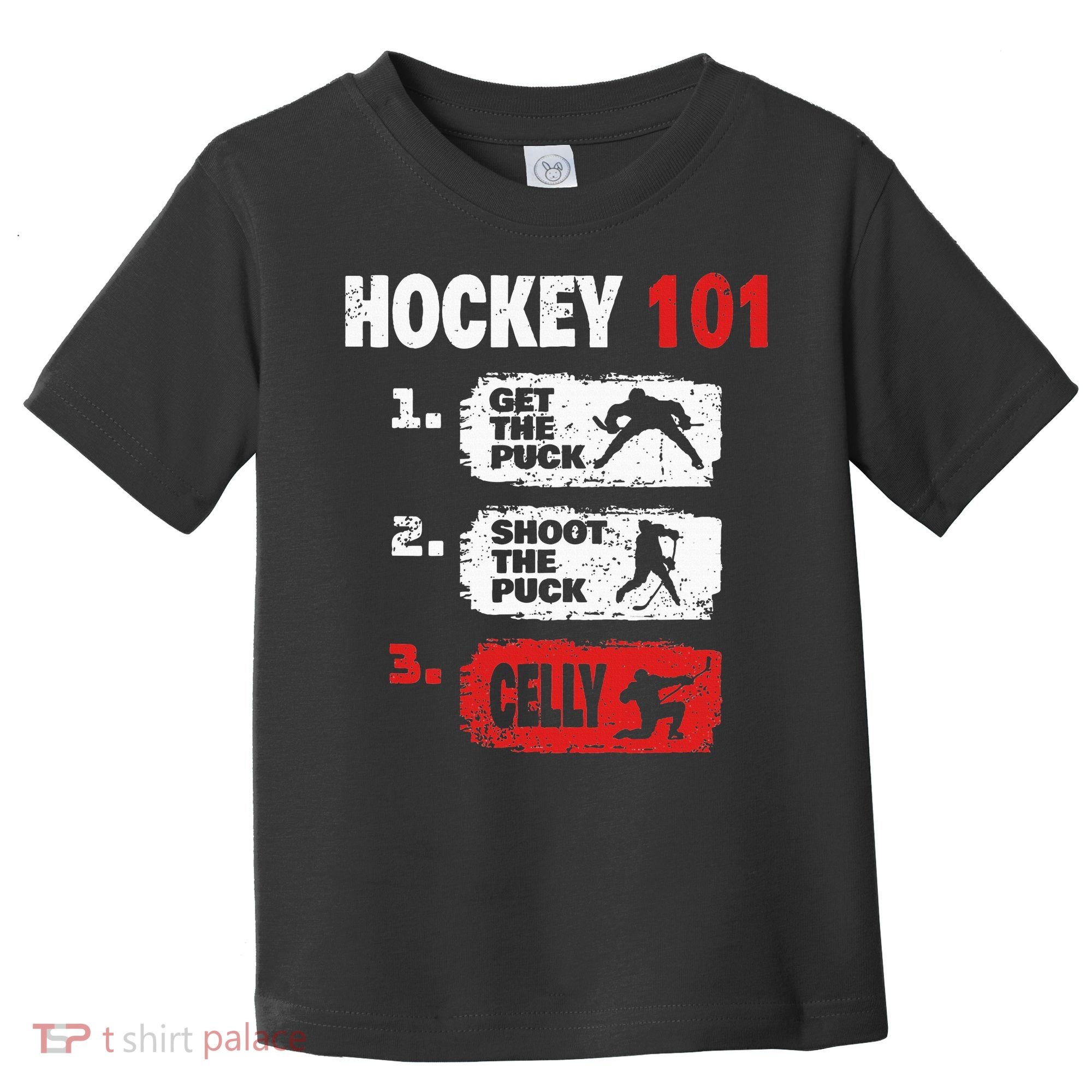 Hockey Hockey Player Funny Hockey Toddler T-Shirt