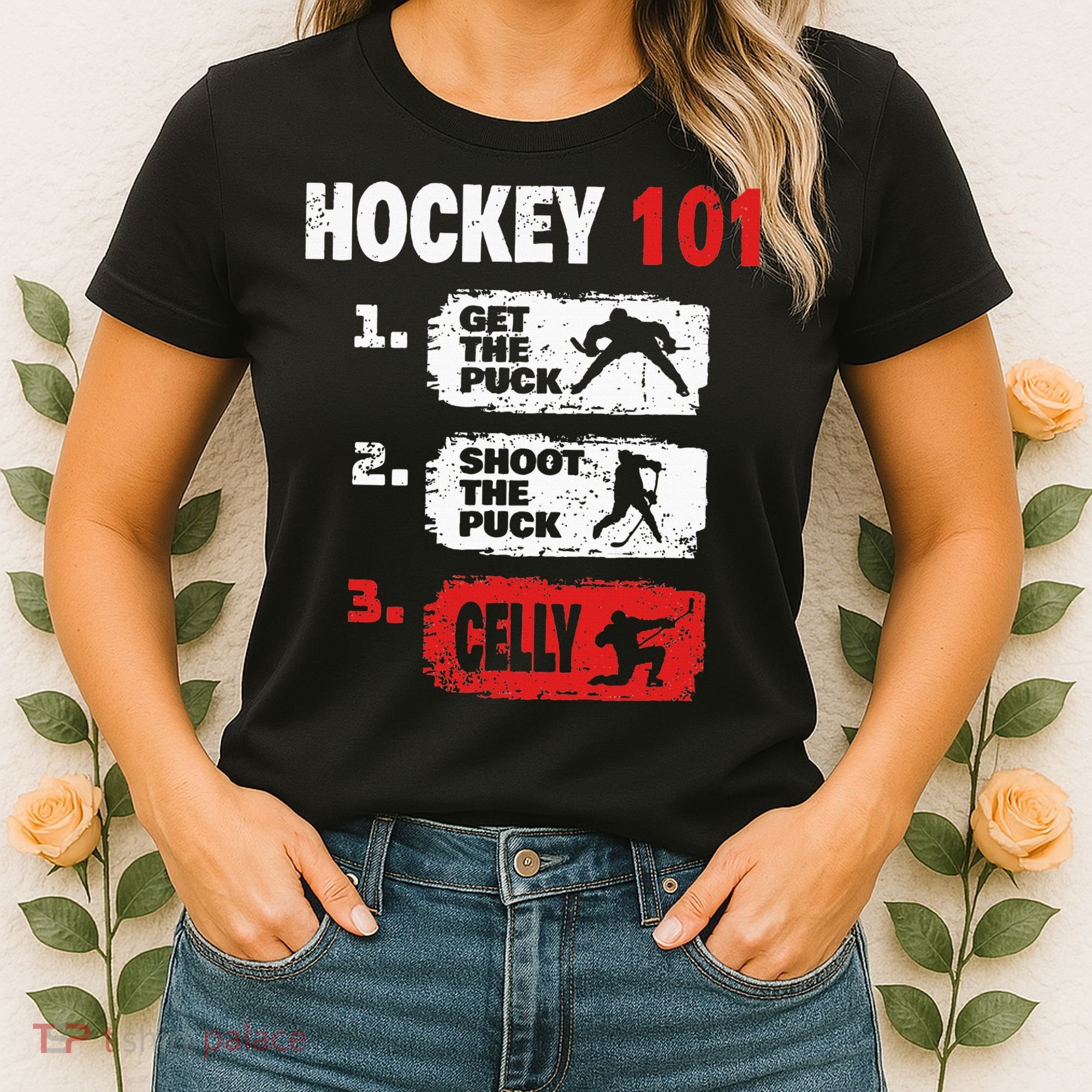 Hockey Hockey Player Funny Hockey Women's T-Shirt