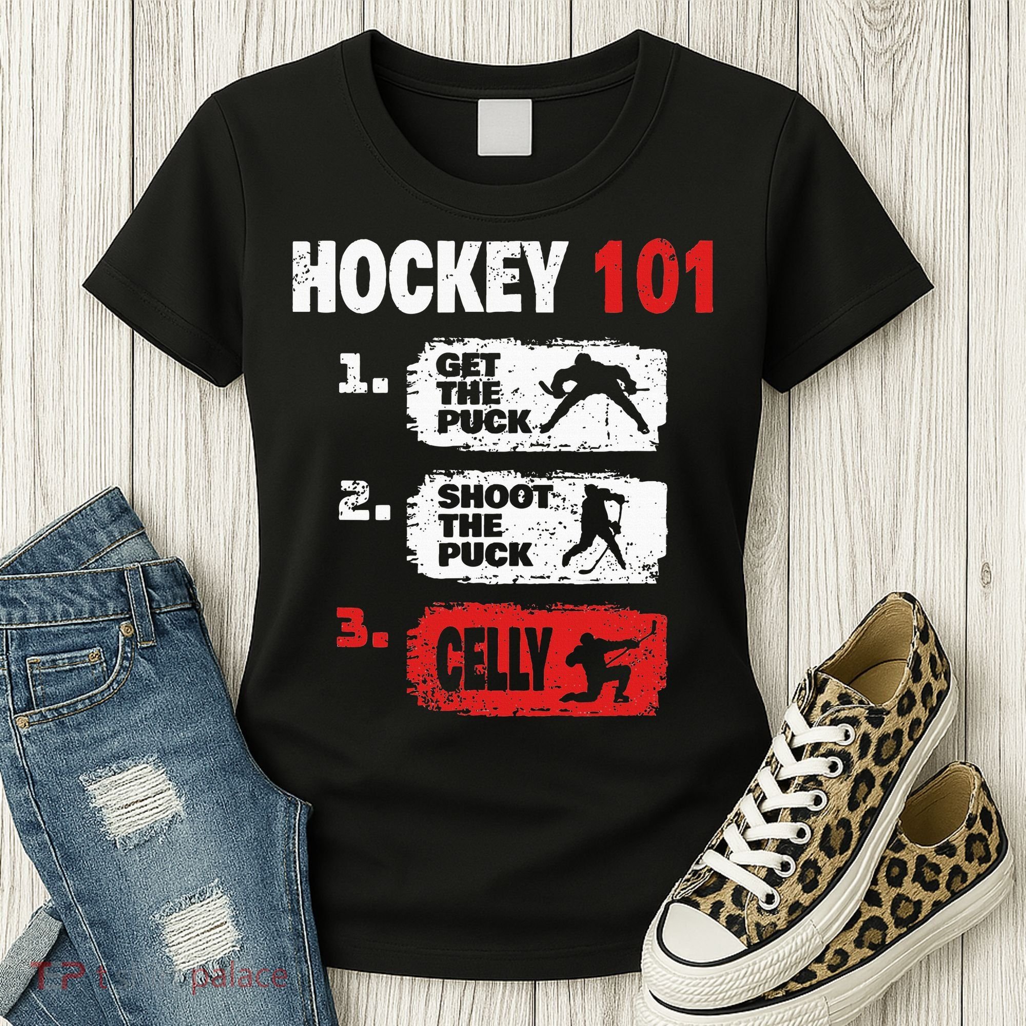 Hockey Hockey Player Funny Hockey Women's T-Shirt