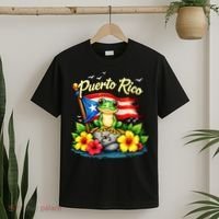 Hispanic Heritage Puerto Rico Coqui Frog T-Shirt thumb 2