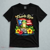 Hispanic Heritage Puerto Rico Coqui Frog T-Shirt thumb 5