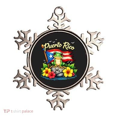 Hispanic Heritage Puerto Rico Coqui Frog Ornament