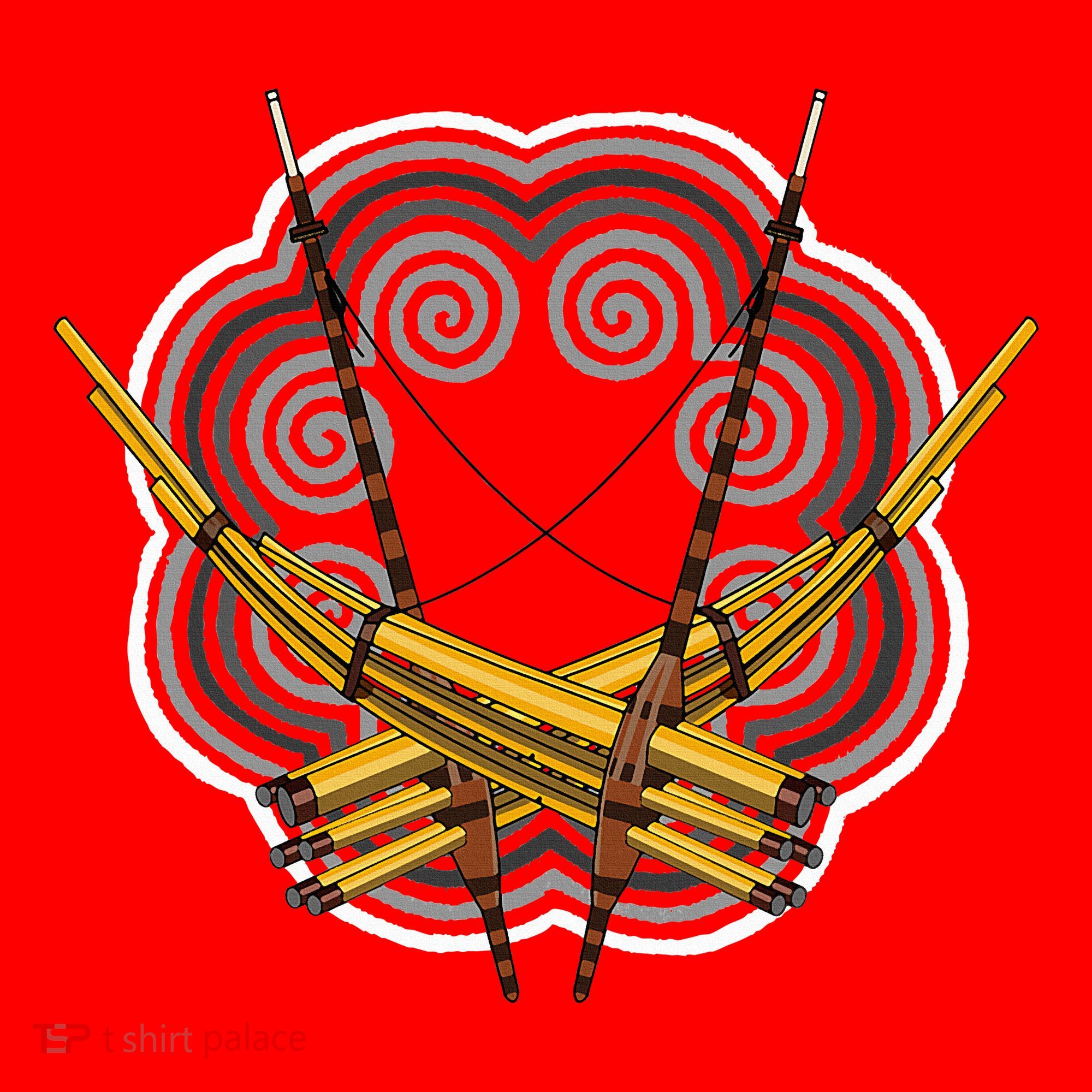 Hmong Hmoob Qeej Santa Hat