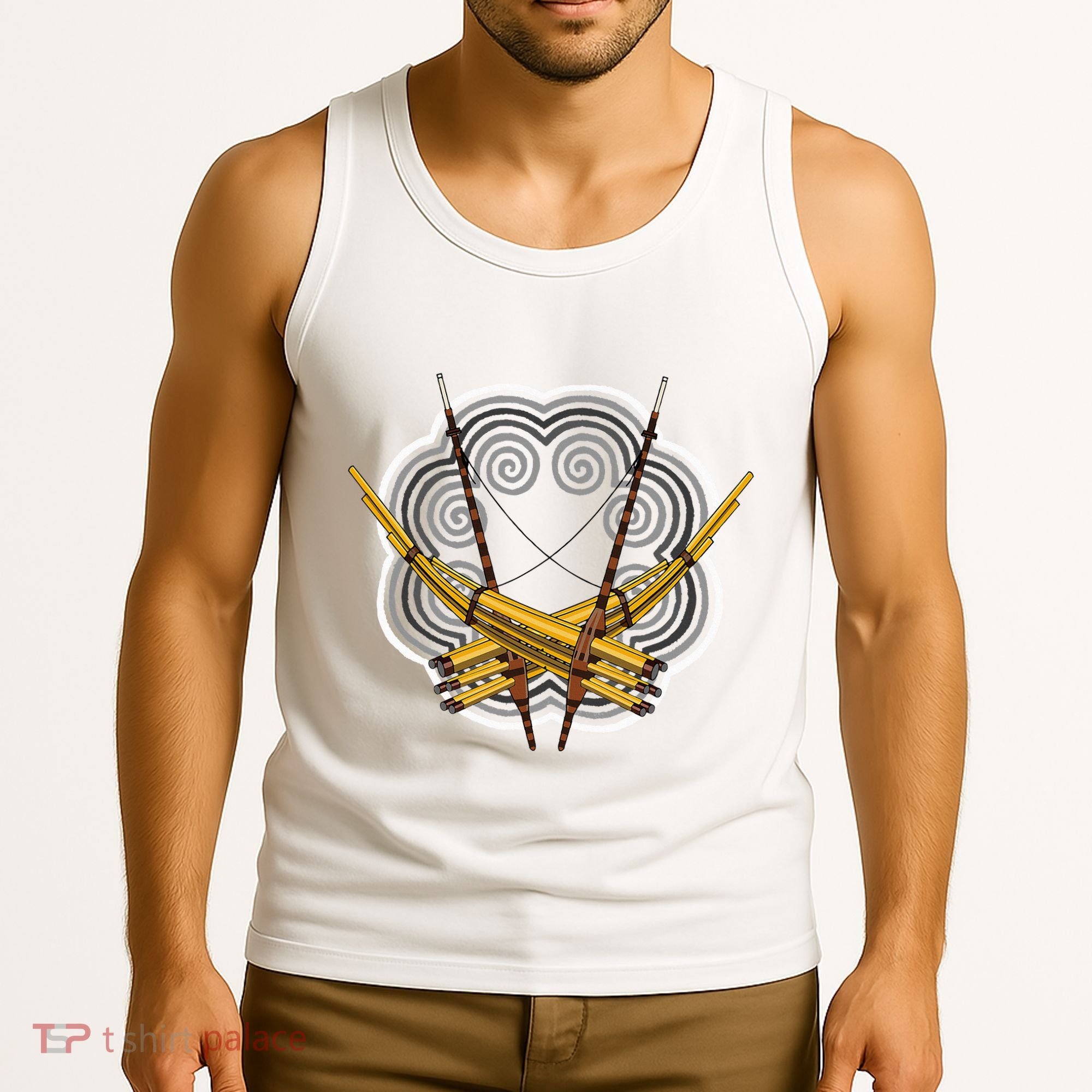 Hmong Hmoob Qeej Tank Top