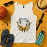 Hmong Hmoob Qeej Tank Top thumb 4