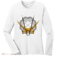 Hmong Hmoob Qeej Women's Long Sleeve Shirt thumb 0