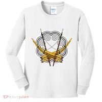 Hmong Hmoob Qeej Kids Long Sleeve Shirt thumb 0