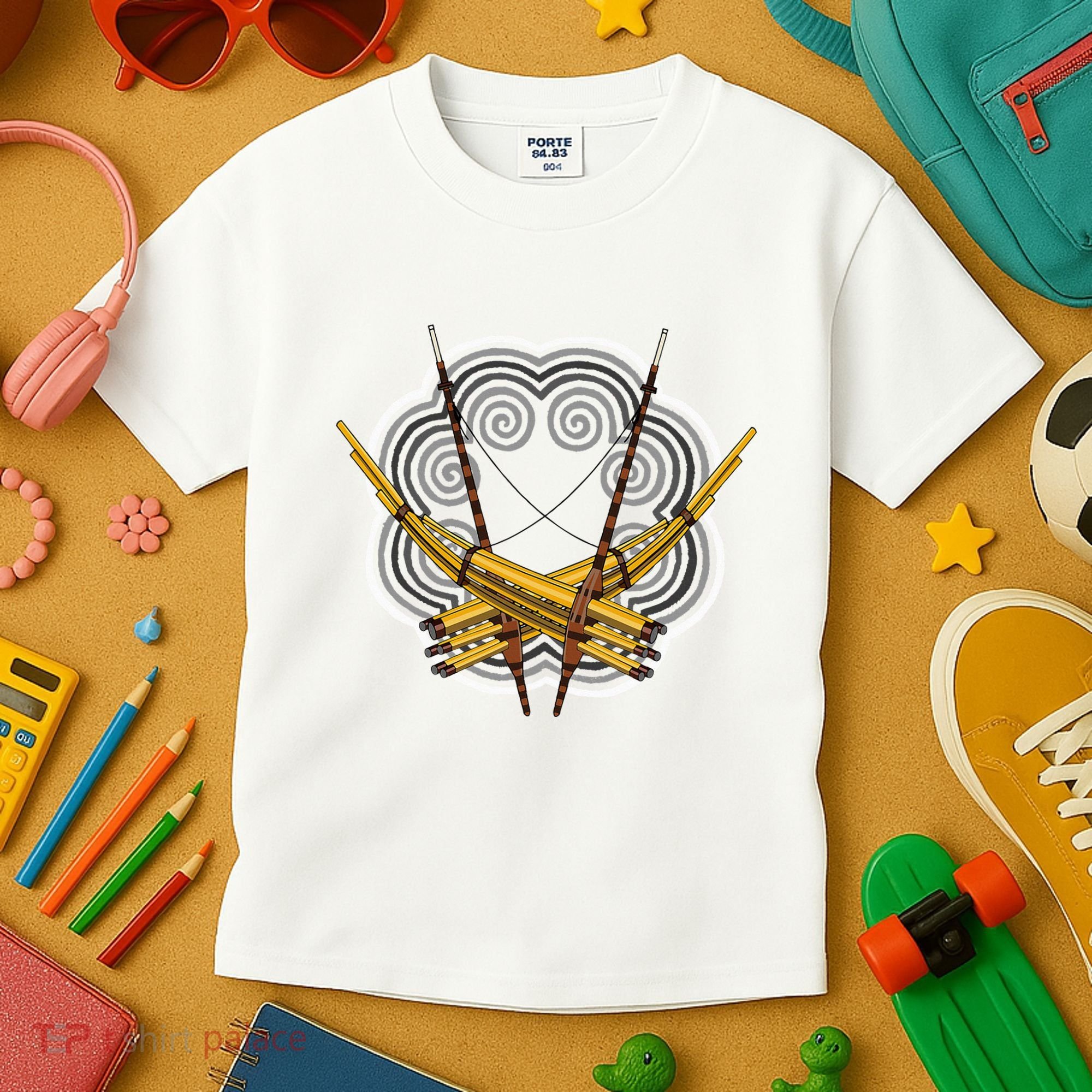 Hmong Hmoob Qeej Kids T-Shirt