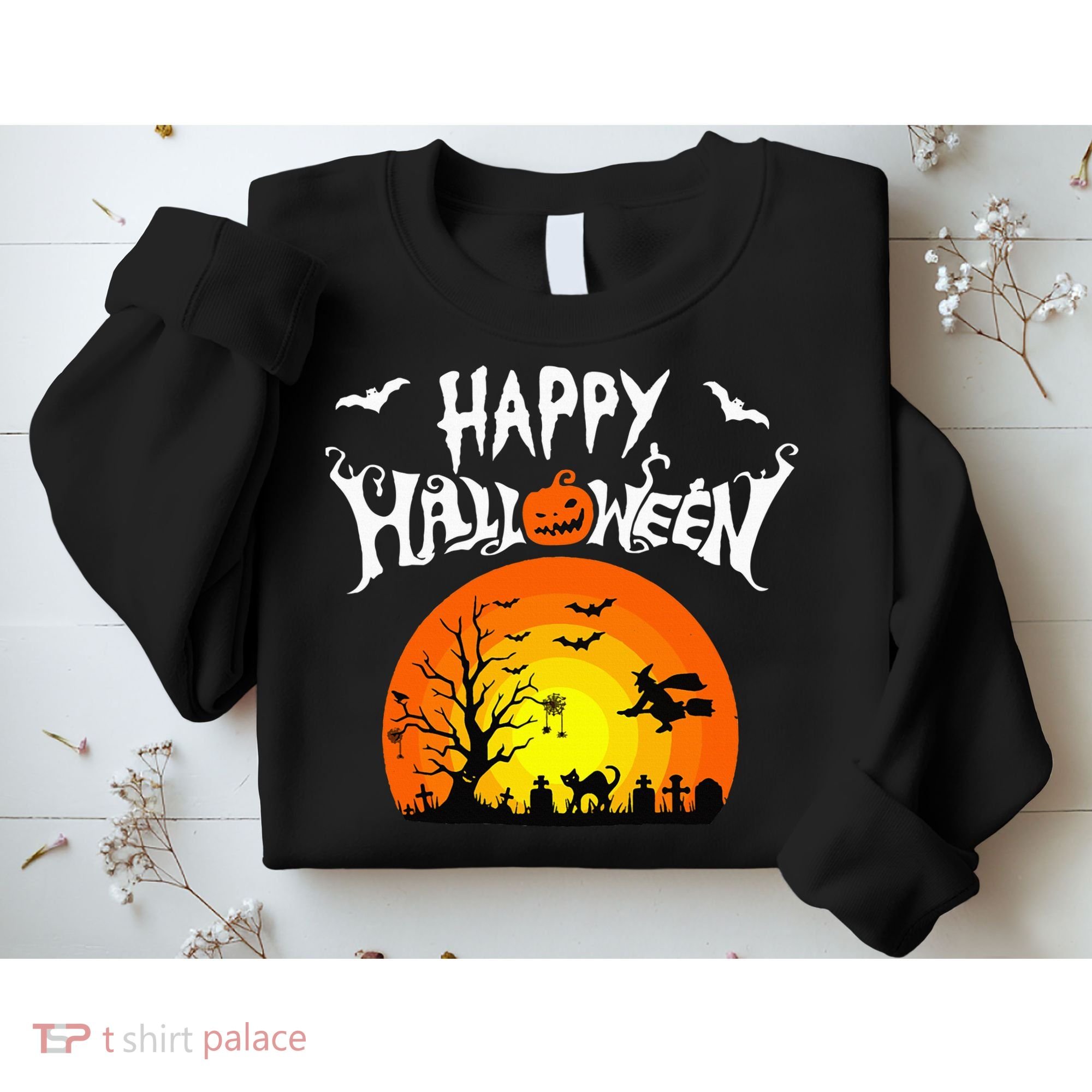 Happy Halloween Retro Sweatshirt