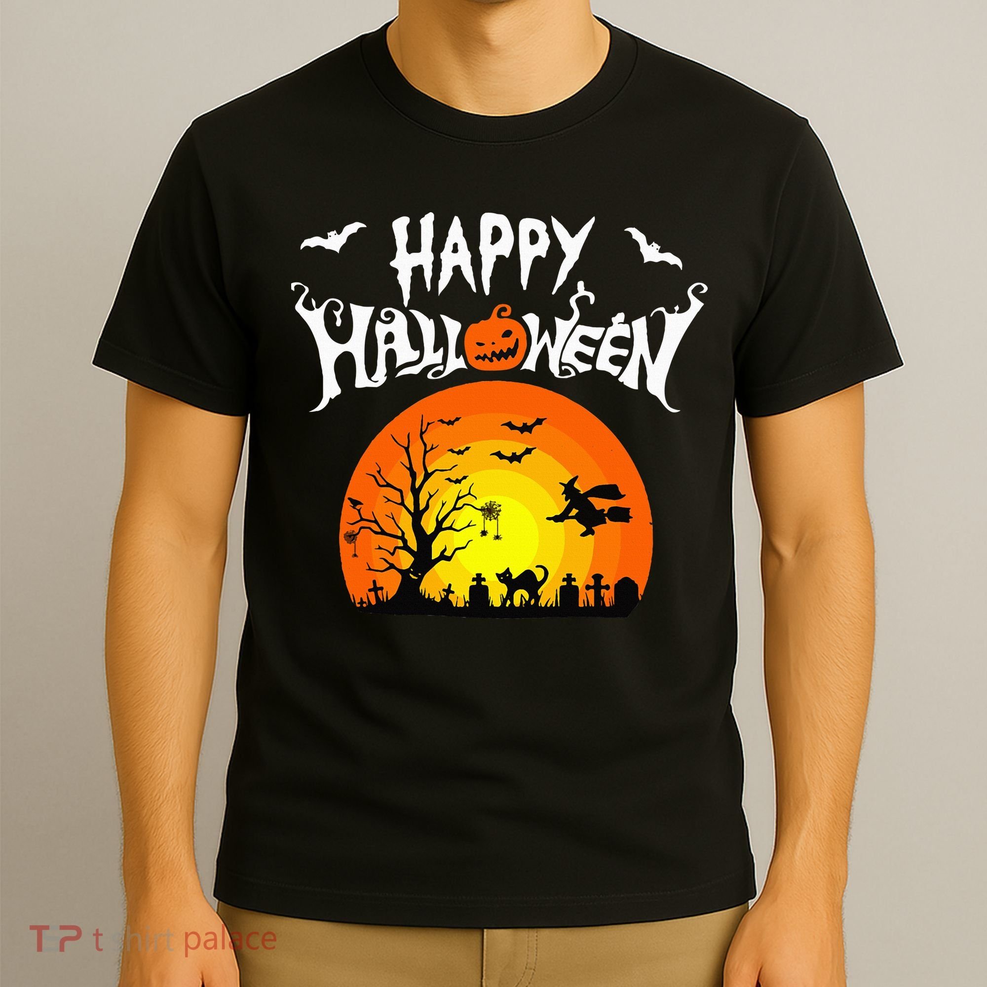 Happy Halloween Retro T-Shirt