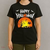 Happy Halloween Retro T-Shirt thumb 4