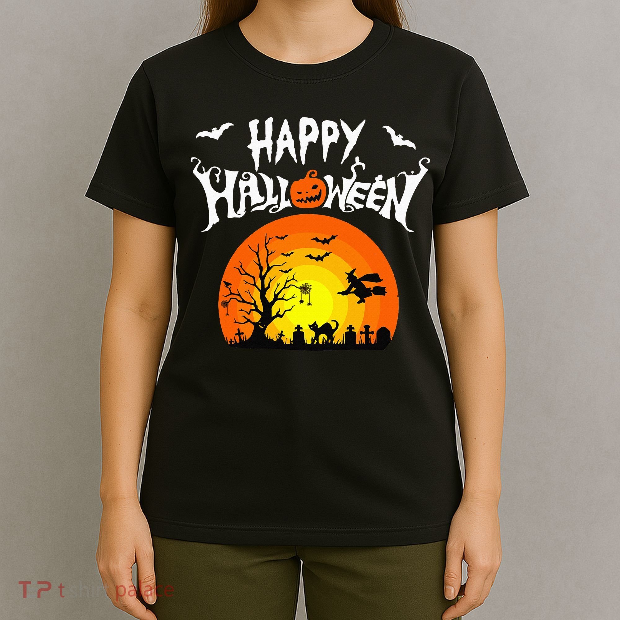 Happy Halloween Retro T-Shirt